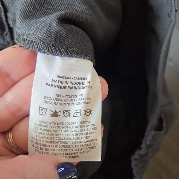 NIKE Jordan Women’s Woven Pants FN5446 045  Sz XS New Basketball  Gray/black - Picture 7 of 13